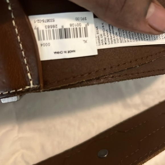 Banana Republic Women's Heritage Monte Wide Brown Concho Belt Leather western - Picture 5 of 9